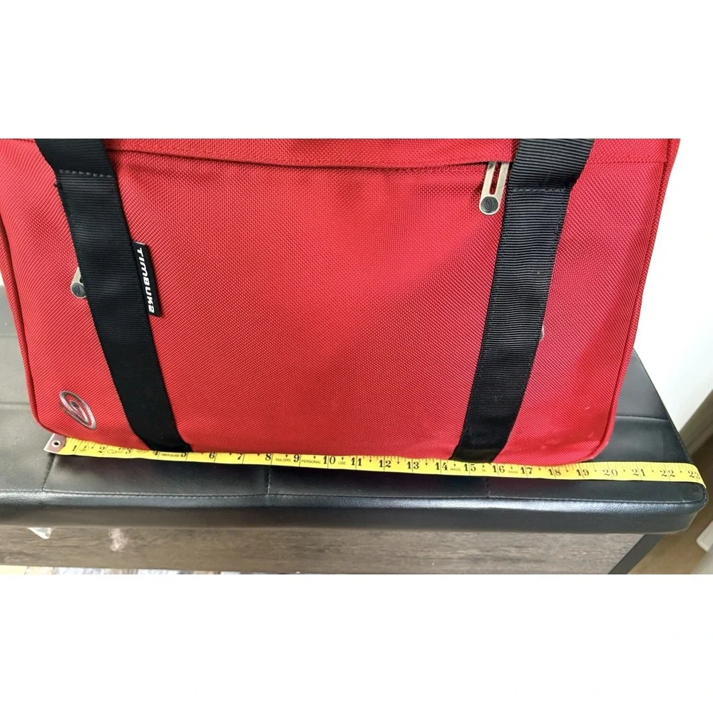 Timbuk2 Red Travel Garment Bag Carry On Suitcase Organizer Clamshell Zip 19